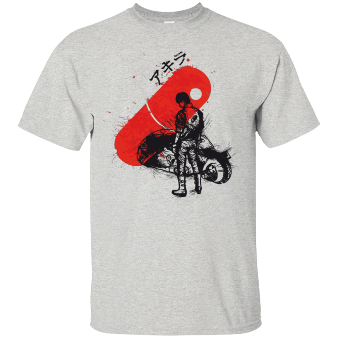 T-Shirts Ash / Small RED SUN AKIRA T-Shirt