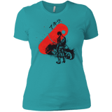 T-Shirts Tahiti Blue / X-Small RED SUN AKIRA Women's Premium T-Shirt