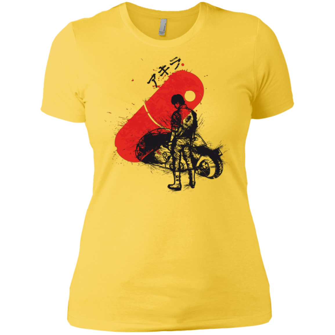 T-Shirts Vibrant Yellow / X-Small RED SUN AKIRA Women's Premium T-Shirt