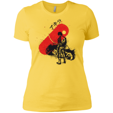 T-Shirts Vibrant Yellow / X-Small RED SUN AKIRA Women's Premium T-Shirt