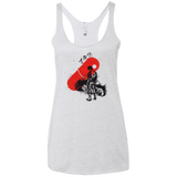T-Shirts Heather White / X-Small RED SUN AKIRA Women's Triblend Racerback Tank