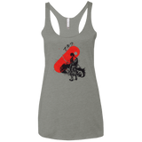 T-Shirts Venetian Grey / X-Small RED SUN AKIRA Women's Triblend Racerback Tank