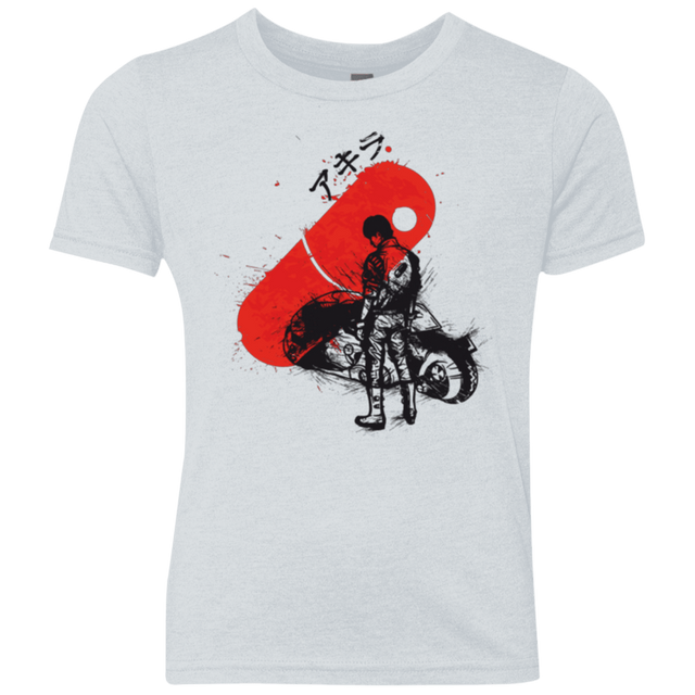 T-Shirts Heather White / YXS RED SUN AKIRA Youth Triblend T-Shirt