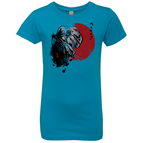 T-Shirts Turquoise / YXS Red Sun Guts Girls Premium T-Shirt