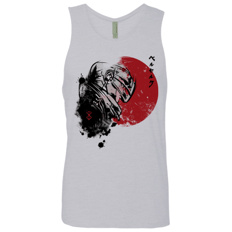 T-Shirts Heather Grey / Small Red Sun Guts Men's Premium Tank Top