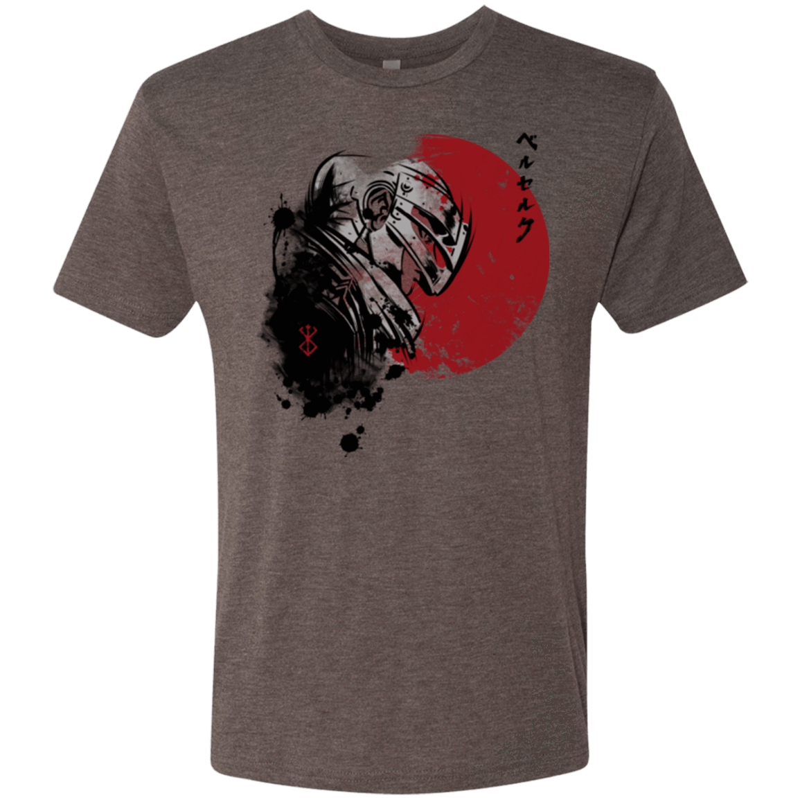 T-Shirts Macchiato / Small Red Sun Guts Men's Triblend T-Shirt