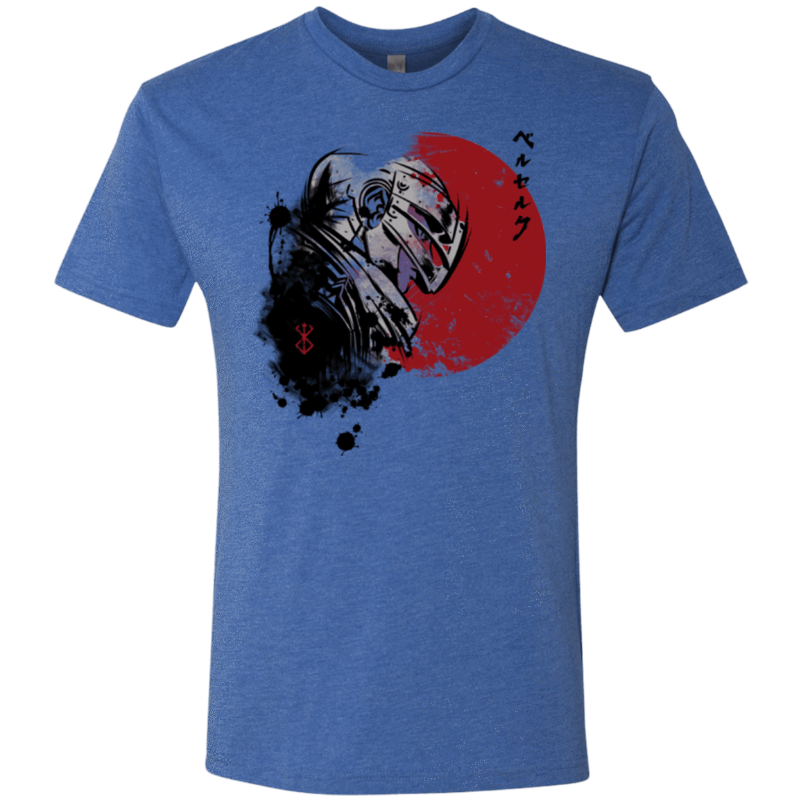 T-Shirts Vintage Royal / Small Red Sun Guts Men's Triblend T-Shirt