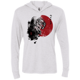 T-Shirts Heather White / X-Small Red Sun Guts Triblend Long Sleeve Hoodie Tee