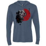T-Shirts Indigo / X-Small Red Sun Guts Triblend Long Sleeve Hoodie Tee