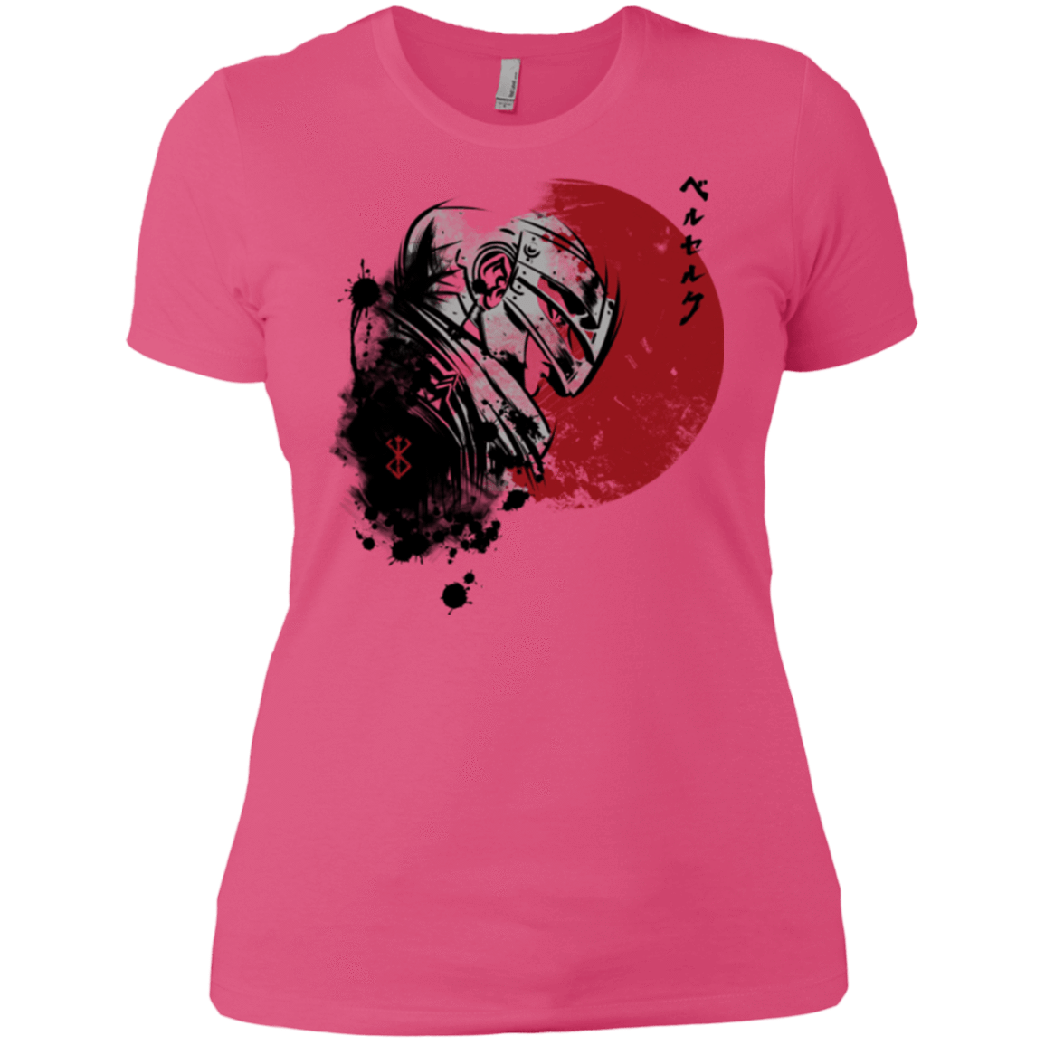 T-Shirts Hot Pink / X-Small Red Sun Guts Women's Premium T-Shirt