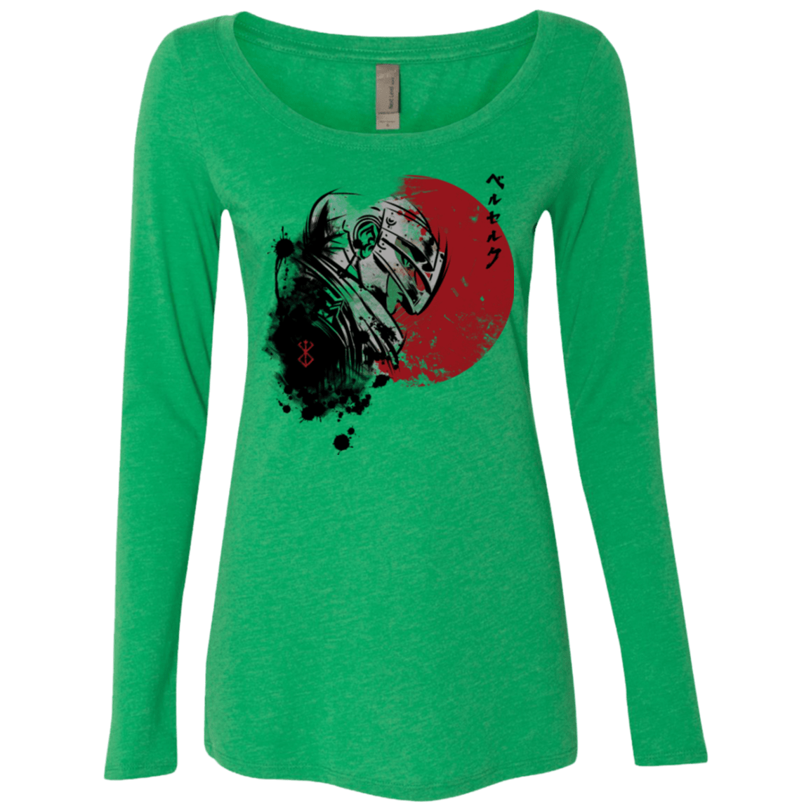 T-Shirts Envy / Small Red Sun Guts Women's Triblend Long Sleeve Shirt