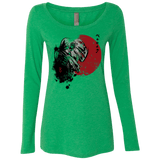 T-Shirts Envy / Small Red Sun Guts Women's Triblend Long Sleeve Shirt