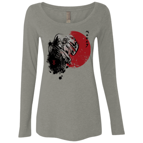 T-Shirts Venetian Grey / Small Red Sun Guts Women's Triblend Long Sleeve Shirt