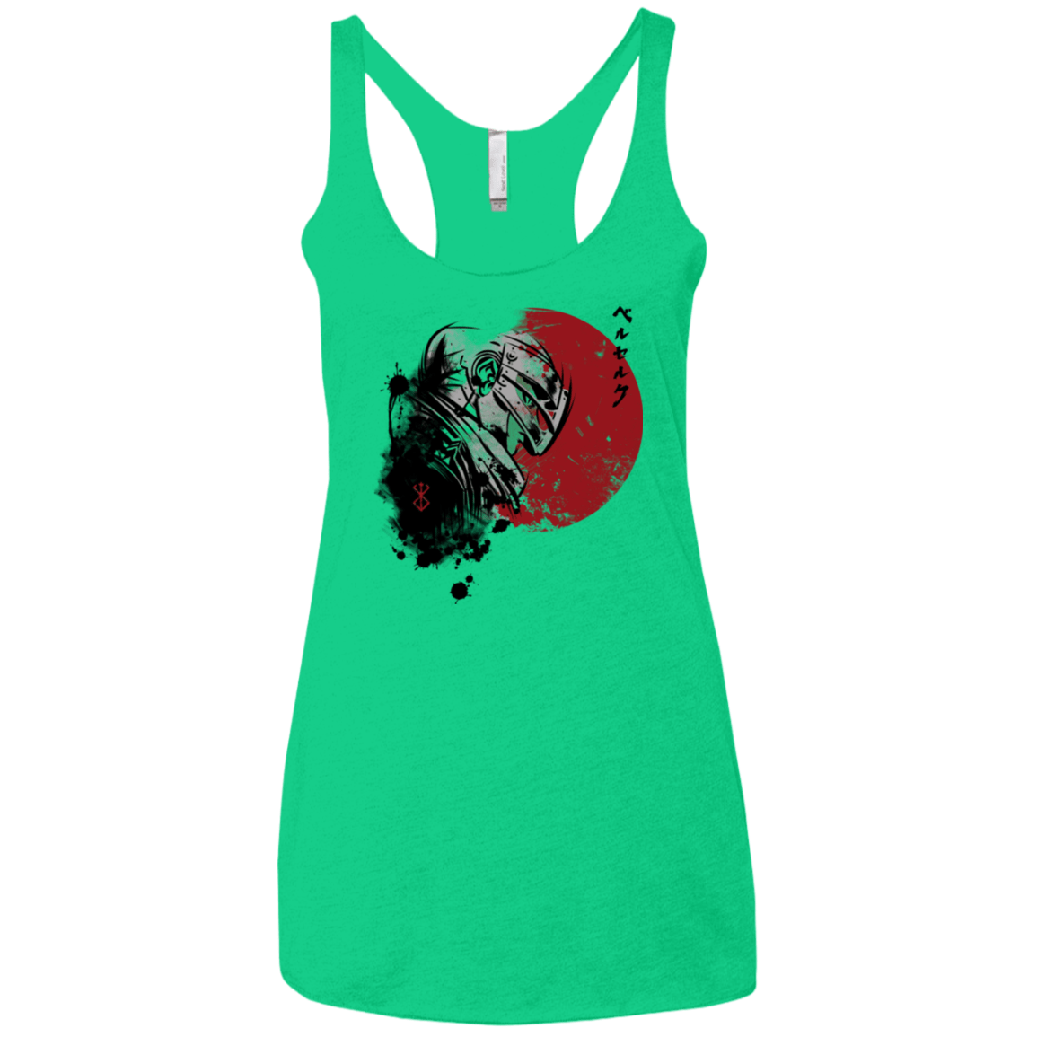 T-Shirts Envy / X-Small Red Sun Guts Women's Triblend Racerback Tank
