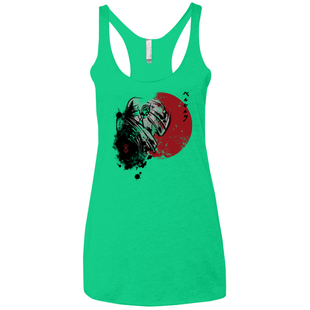 T-Shirts Envy / X-Small Red Sun Guts Women's Triblend Racerback Tank