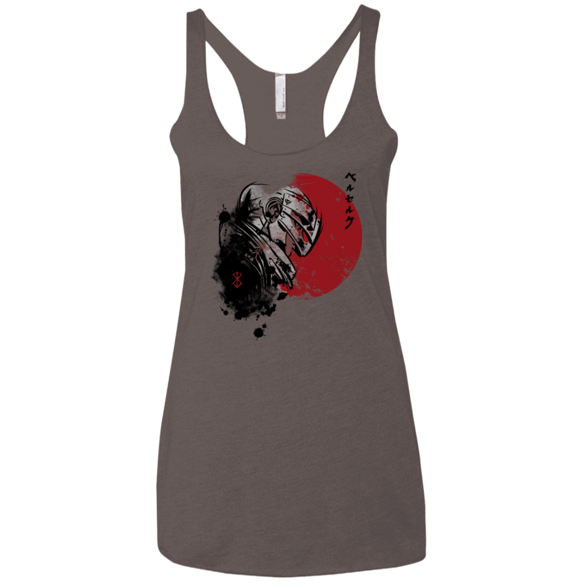 T-Shirts Macchiato / X-Small Red Sun Guts Women's Triblend Racerback Tank