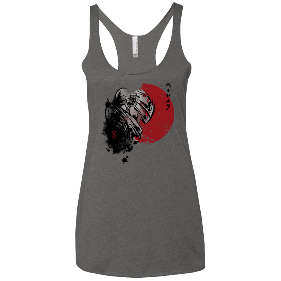T-Shirts Premium Heather / X-Small Red Sun Guts Women's Triblend Racerback Tank