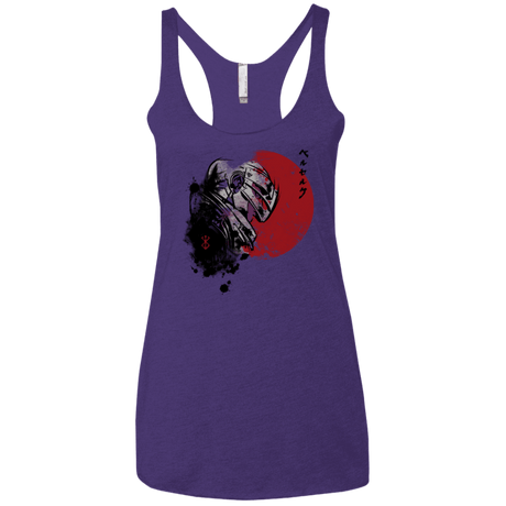 T-Shirts Purple / X-Small Red Sun Guts Women's Triblend Racerback Tank