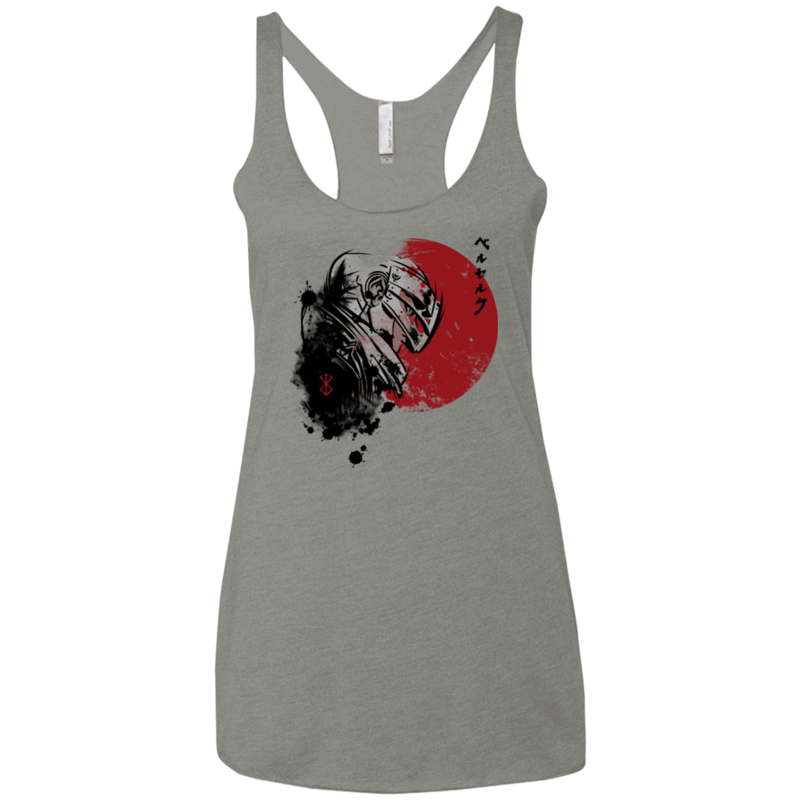 T-Shirts Venetian Grey / X-Small Red Sun Guts Women's Triblend Racerback Tank