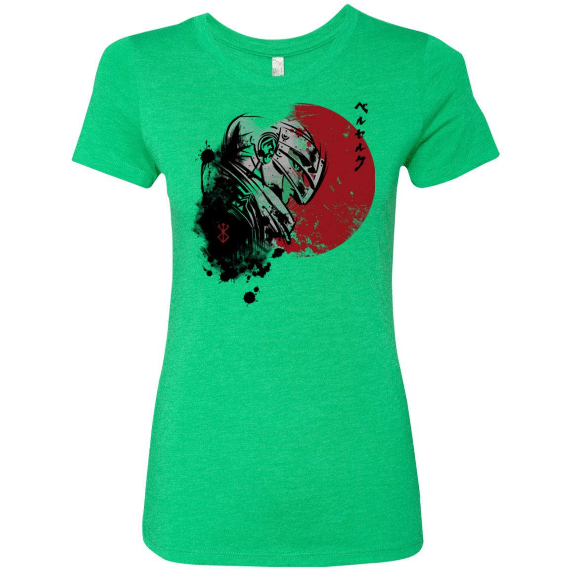 T-Shirts Envy / Small Red Sun Guts Women's Triblend T-Shirt