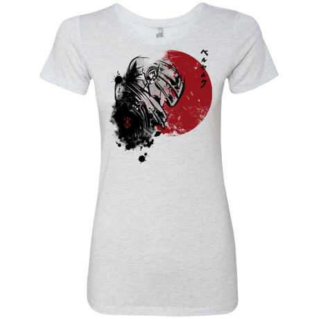T-Shirts Heather White / Small Red Sun Guts Women's Triblend T-Shirt