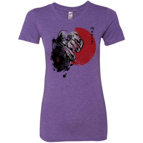 T-Shirts Purple Rush / Small Red Sun Guts Women's Triblend T-Shirt