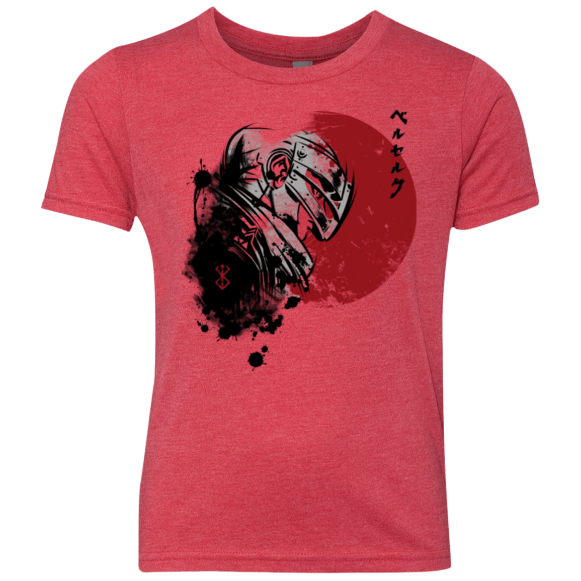 T-Shirts Vintage Red / YXS Red Sun Guts Youth Triblend T-Shirt