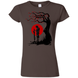 T-Shirts Dark Chocolate / S Red Sun in Zanarkand Junior Slimmer-Fit T-Shirt