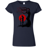 T-Shirts Navy / S Red Sun in Zanarkand Junior Slimmer-Fit T-Shirt