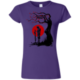 T-Shirts Purple / S Red Sun in Zanarkand Junior Slimmer-Fit T-Shirt