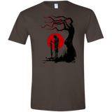 T-Shirts Dark Chocolate / S Red Sun in Zanarkand Men's Semi-Fitted Softstyle