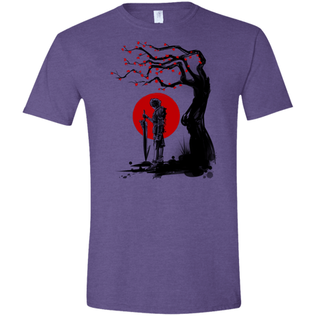 T-Shirts Heather Purple / S Red Sun in Zanarkand Men's Semi-Fitted Softstyle