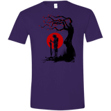 T-Shirts Purple / S Red Sun in Zanarkand Men's Semi-Fitted Softstyle