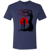 T-Shirts Vintage Navy / S Red Sun in Zanarkand Men's Triblend T-Shirt