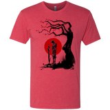 T-Shirts Vintage Red / S Red Sun in Zanarkand Men's Triblend T-Shirt
