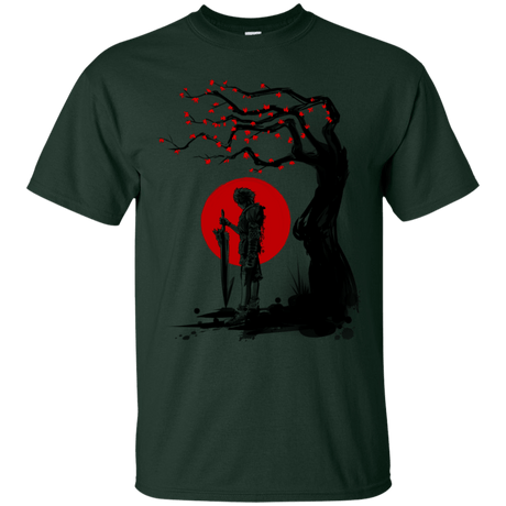 T-Shirts Forest / S Red Sun in Zanarkand T-Shirt