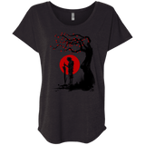 T-Shirts Vintage Black / X-Small Red Sun in Zanarkand Triblend Dolman Sleeve