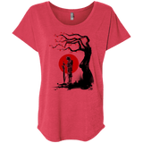 T-Shirts Vintage Red / X-Small Red Sun in Zanarkand Triblend Dolman Sleeve