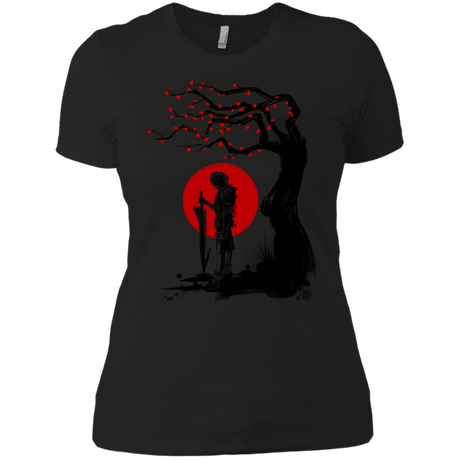 T-Shirts Black / X-Small Red Sun in Zanarkand Women's Premium T-Shirt