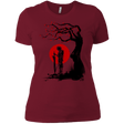 T-Shirts Scarlet / X-Small Red Sun in Zanarkand Women's Premium T-Shirt