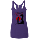 T-Shirts Purple Rush / X-Small Red Sun in Zanarkand Women's Triblend Racerback Tank