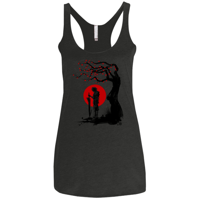 T-Shirts Vintage Black / X-Small Red Sun in Zanarkand Women's Triblend Racerback Tank