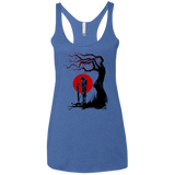 T-Shirts Vintage Royal / X-Small Red Sun in Zanarkand Women's Triblend Racerback Tank