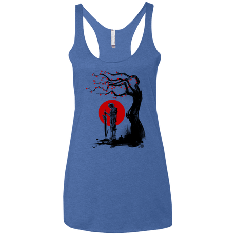T-Shirts Vintage Royal / X-Small Red Sun in Zanarkand Women's Triblend Racerback Tank