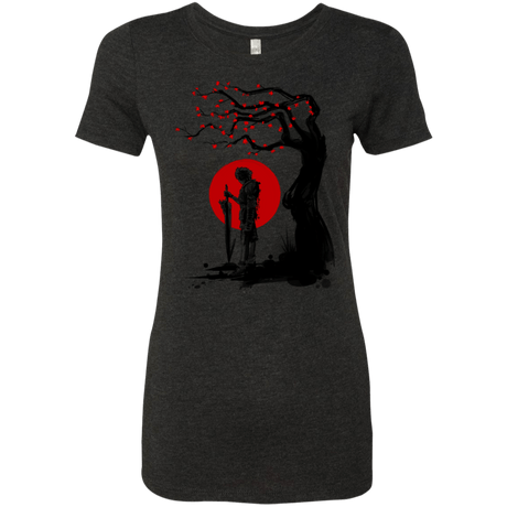 T-Shirts Vintage Black / S Red Sun in Zanarkand Women's Triblend T-Shirt