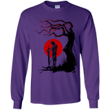 T-Shirts Purple / YS Red Sun in Zanarkand Youth Long Sleeve T-Shirt