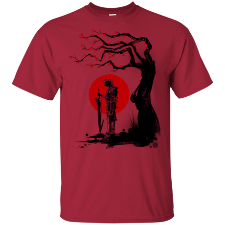 T-Shirts Cardinal / YXS Red Sun in Zanarkand Youth T-Shirt