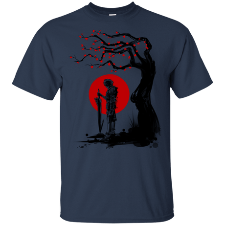 T-Shirts Navy / YXS Red Sun in Zanarkand Youth T-Shirt