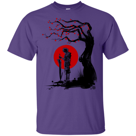 T-Shirts Purple / YXS Red Sun in Zanarkand Youth T-Shirt