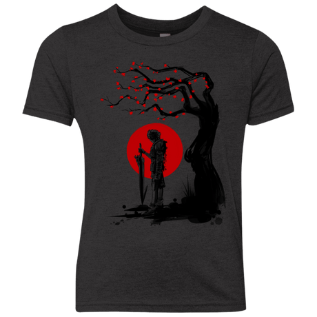 T-Shirts Vintage Black / YXS Red Sun in Zanarkand Youth Triblend T-Shirt